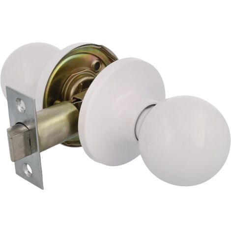 AMIG  Serrure tubulaire  611  Laiton  Blanc