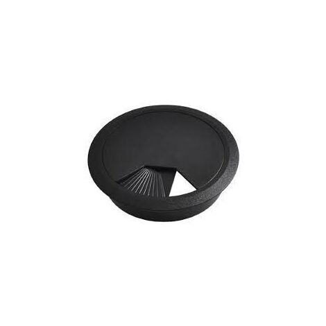 AMIG TAPA PASACABLE MESA 8020 mm.NEGRA