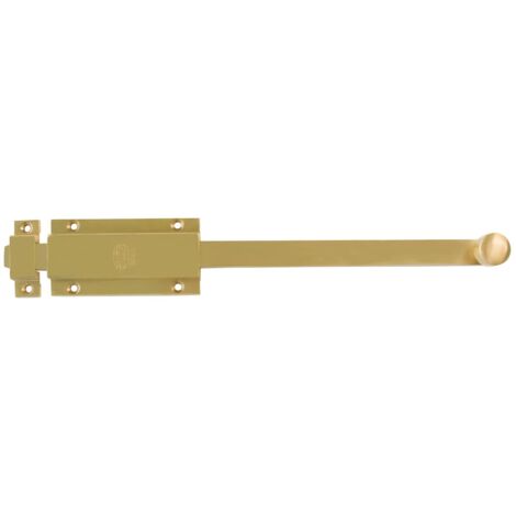 AMIG  Verrou à coulisse  3700  250 mm  Laiton  Mat