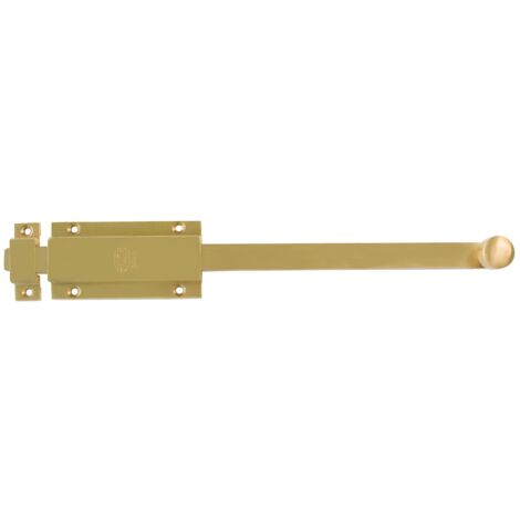 AMIG  Verrou à coulisse  3700  400 mm  Laiton  Mat