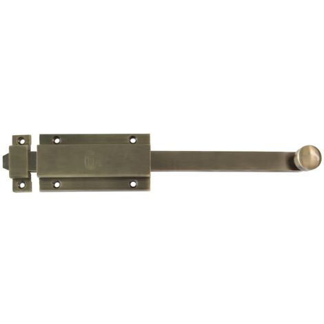 AMIG  Verrou à coulisse  3700  500 mm  Laiton  Vieilli