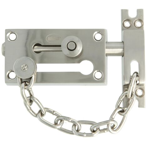 AMIG  Verrou entrebâilleur à chaînette  475  80 x 45 mm  Zamak  Chromé mat