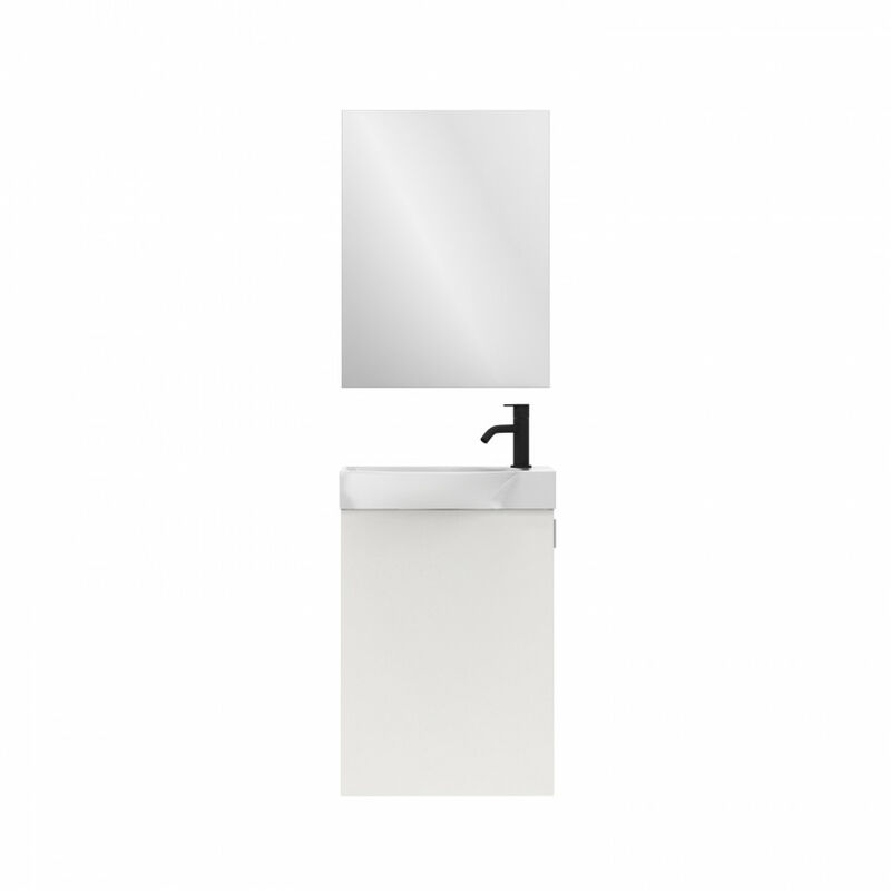 

Mueble de baño MIKA 45cm Blanco Brillo Amizuva