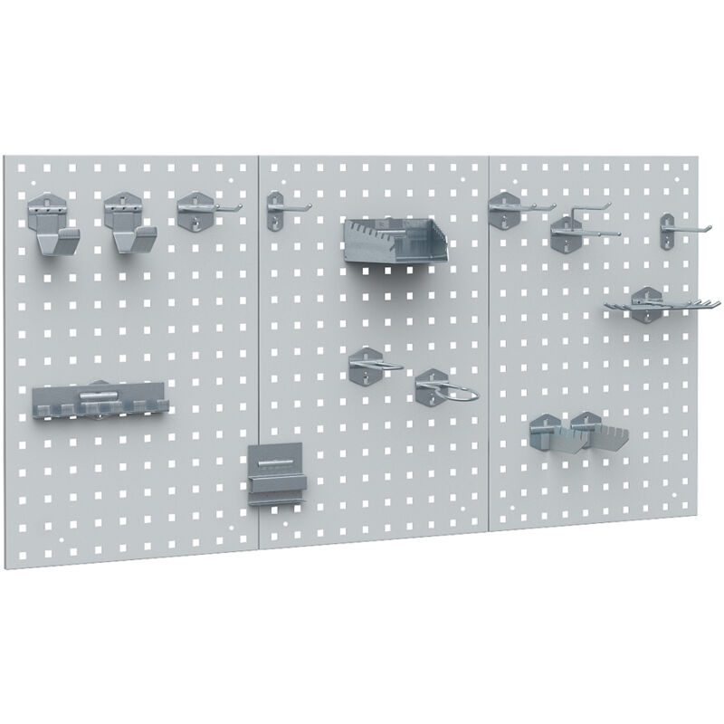 Mur d'outils , Gris, 144 x 57 cm Vicco