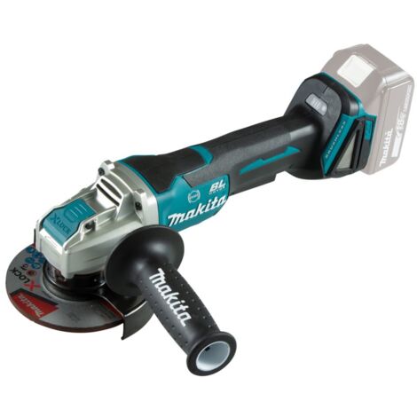 Amoladora 125 mm BL Brake + Deadman 18V X-Lock MAKITA sin batería - DGA520ZX1