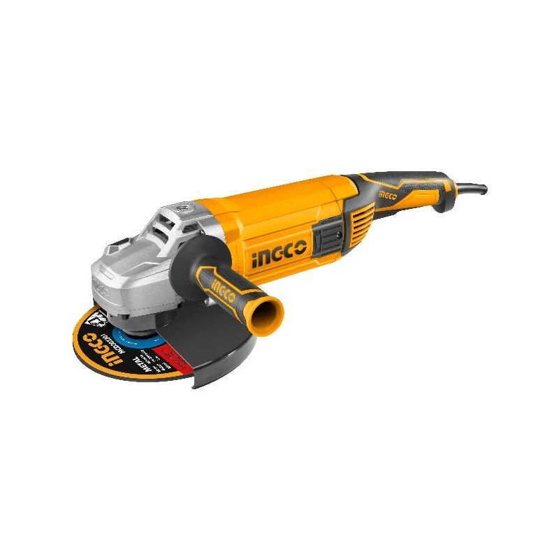 

AMOLADORA ANGULAR AG24008E 2400W D-230MM - Ingco