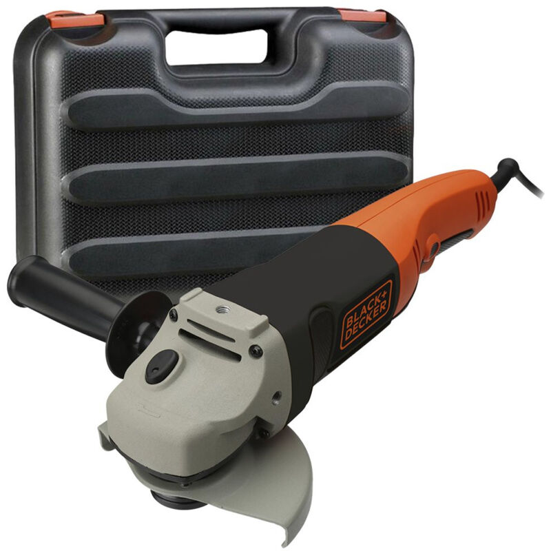

Black and Decker - Amoladora angular 125 mm 1200 W caja de discos - KG1202KD