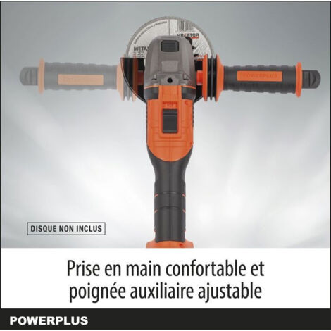 Amoladora angular de 125mm a batería Dual Power