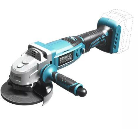 Amoladora angular DEDRA de 18 V con control de velocidad - 125 mm