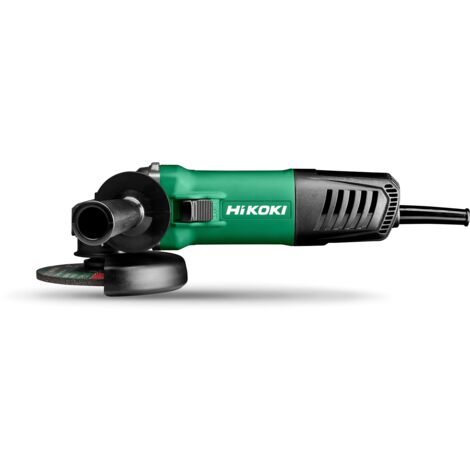Amoladora angular Hikoki G13SB4YGZ, 125mm, 1400W, motor potente, diseño compacto y ergonómico, ideal para cortar, desbastar y pulir con precisión en materiales duros