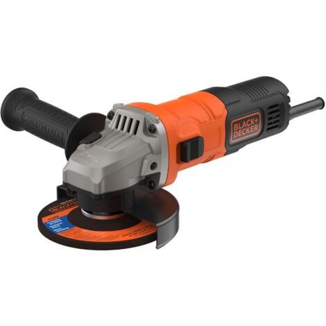 BLACK & DECKER Amoladora angular sin cable 710W 115mm BLACK+DECKER BEG010-QS