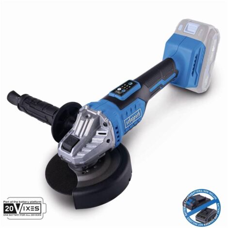 Amoladora angular sin escobillas 20v sin bateria ixes Scheppach bc-ag125-x