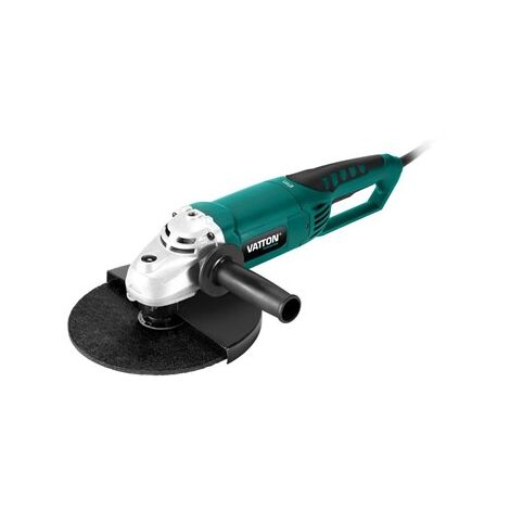 Amoladora con protección anti chispas (2400W 230mm 6000 RPM) de diseño ergonómico