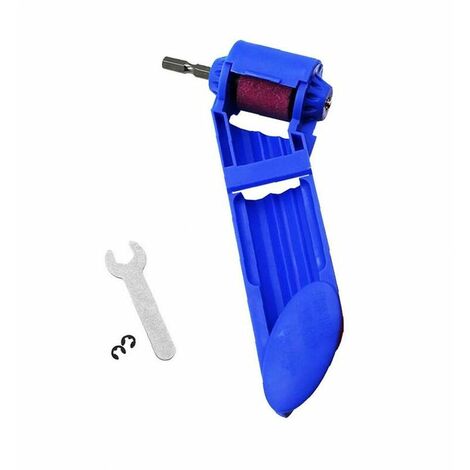 Amoladora de brocas portátil azul Muela de corindón Afilador eléctrico de titanio Herramienta de conversión de brocas Herramientas manuales multifuncionales accionadas,Eternal