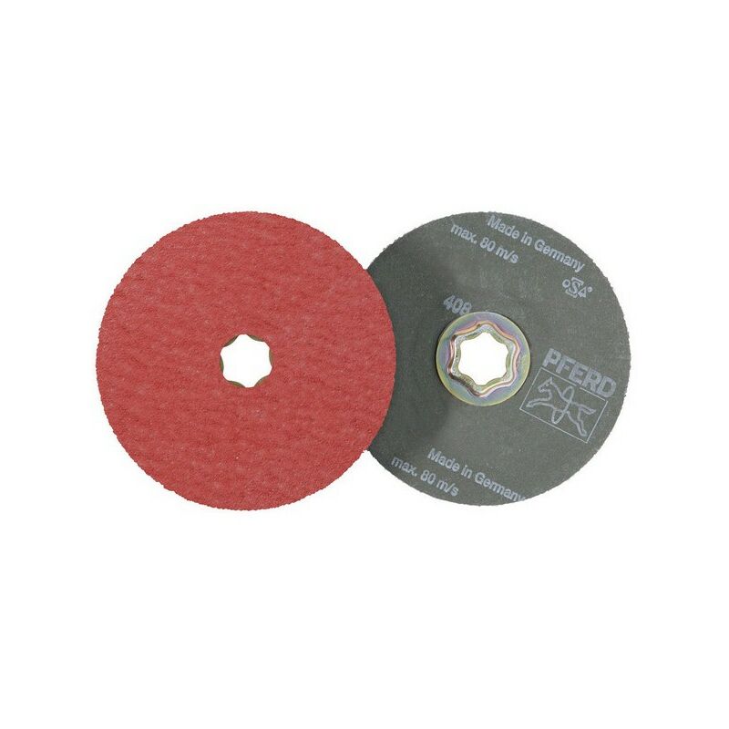 

Muela fibra Ø 115 mm (13300 min-1) COMBICLICK® CC-FS CO-COOL, Grano : 50