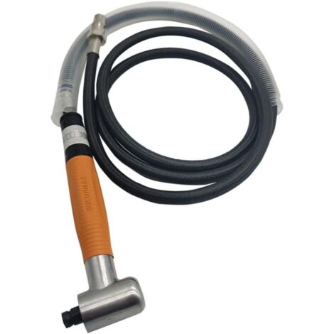 Amoladora neumática angular de 90 grados, 3 mm, color naranja