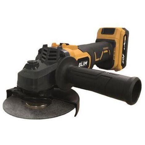 Amoladora sin cable blim 125mm 20v 4.0Ah arranque suave anti reinicio