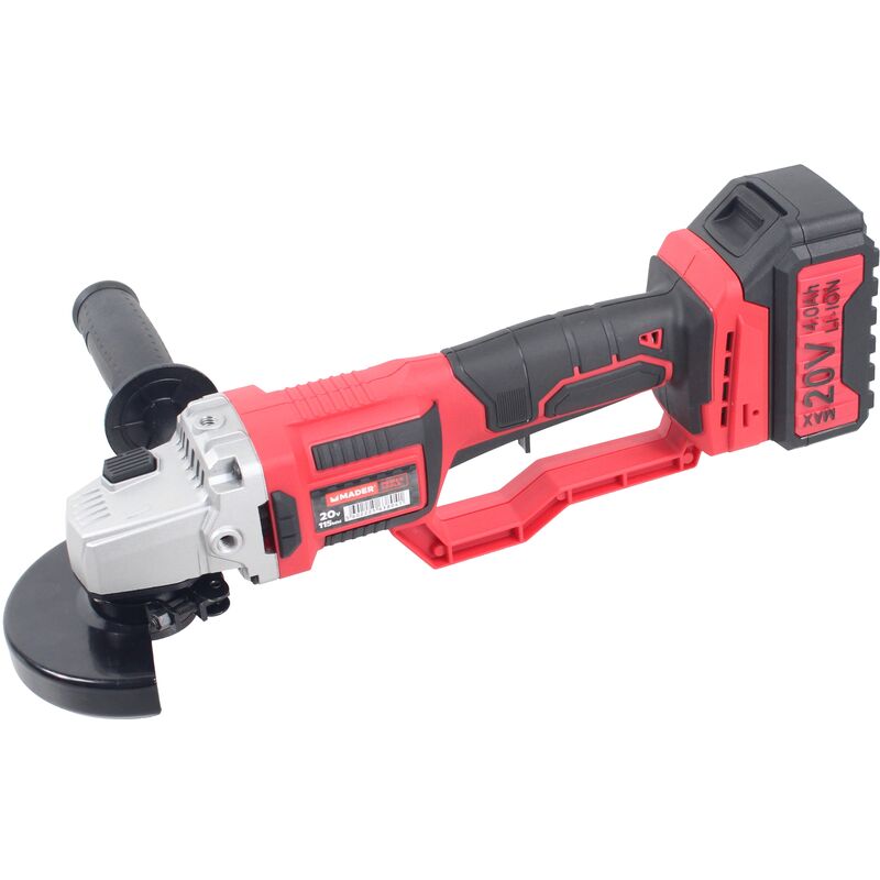 

Maderâ ® - Amoladora sin Cordón, 20V, 115mm - MADER® | Power Tools