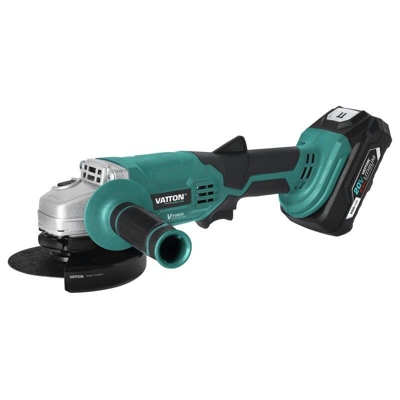Alfa - Amoladora 115MM 20V Vatton con 1 batería 4.0Ah