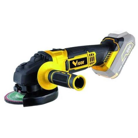 Amoladora Vigor Vi-S 20V/Li 115 Desnuda 1,5/3/4 Ah