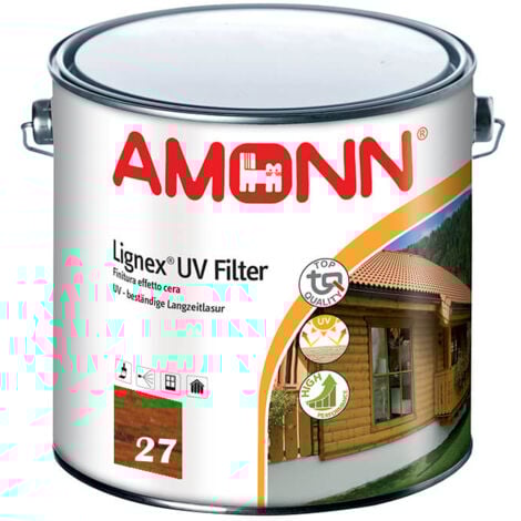 Amonn lignex uv filter finitura effetto cera teak 27 lt 0.75