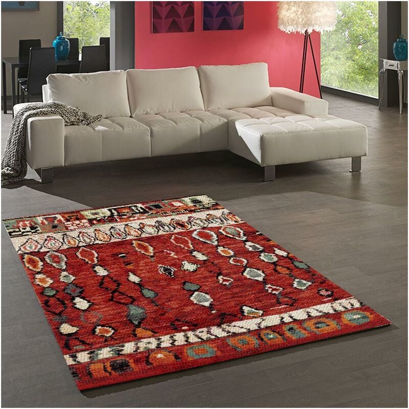 

Berber Rug Berber Marruecos estilo rojo polipropileno - Rouge