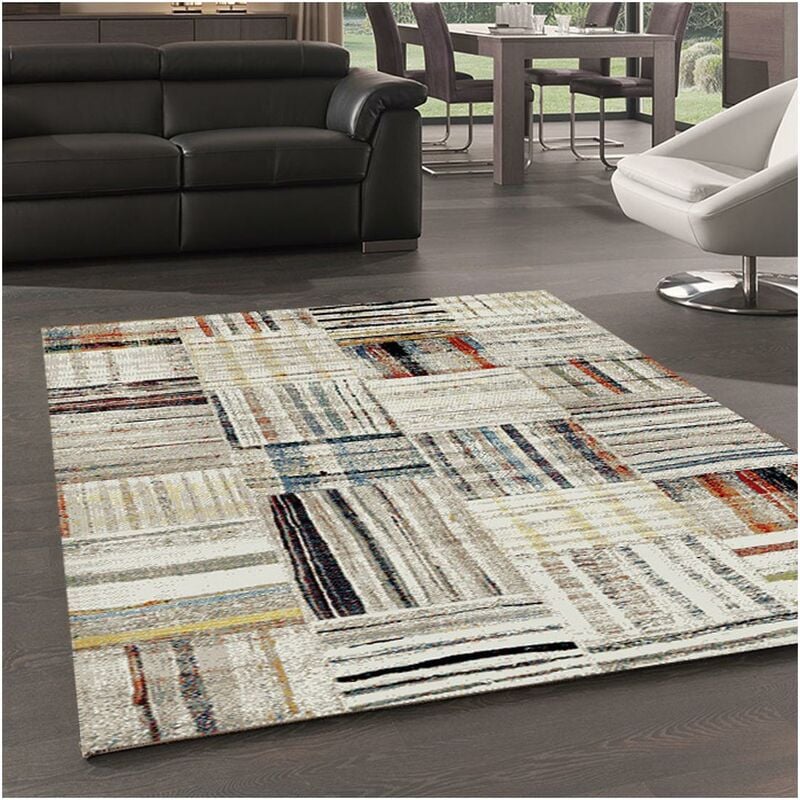 

Merinos - Alfombra Berber Marruecos Estilo 831-72 en Polypropileno Beige - Beige