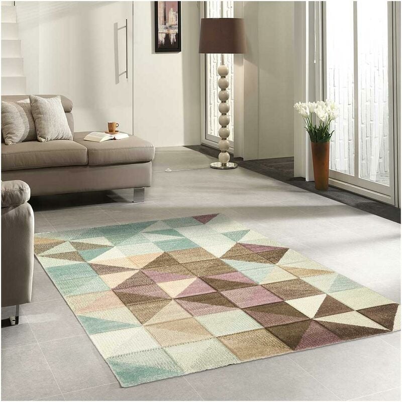 

Dezenco - UnAmourDeTapis - MARIX - 60x110 cm - Moderno diseño de alfombras Alfombras Salón y entrada - alfombra multicolor - Colores y tamaños