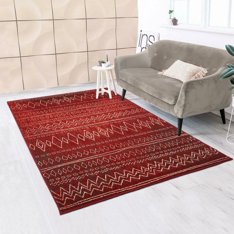 

BERBER STYLE BERB BERBRE 2 POLYPROPYLENE ROG ROJO - Rouge