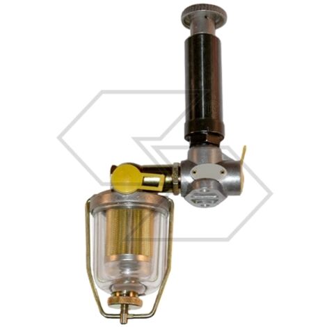 Amorce supplémentaire à air avec grand filtre en verre bobine