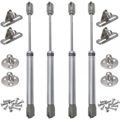 Amortiguador de gas hidráulico de 120 N para puerta de armario de cocina, brazo neumático de elevación para puerta de muebles