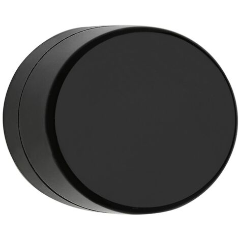 Amortiguador de puerta de pared 610 Ku.90 negro profundo L.24mm HEWI