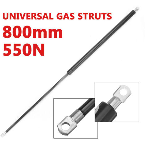 Amortiguador de resorte de soporte de elevación de 550 N y 800 mm - Universal para modelos de automóviles