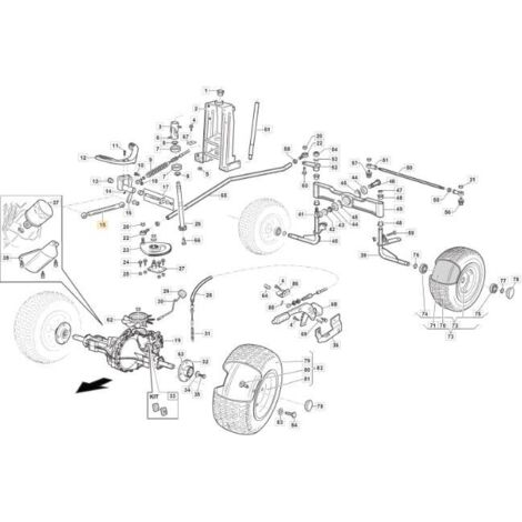 AMORTISSEUR 100N (104 mm/s) ORIGINAL STIGA - 118830388/0