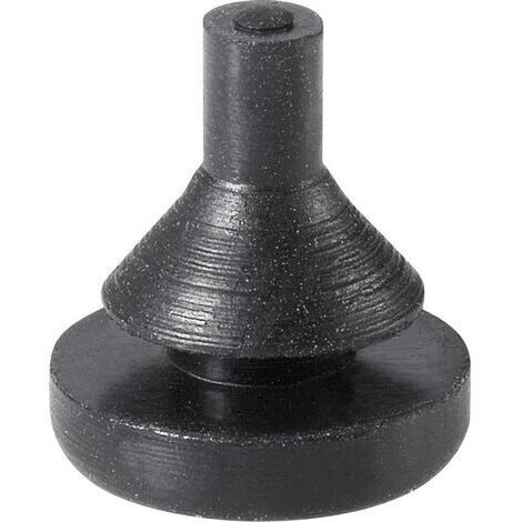 Amortisseur à clipser PB Fastener 1287-01 noir (Ø x H) 7.8 mm x 8.8 mm 1 pc(s) S52304
