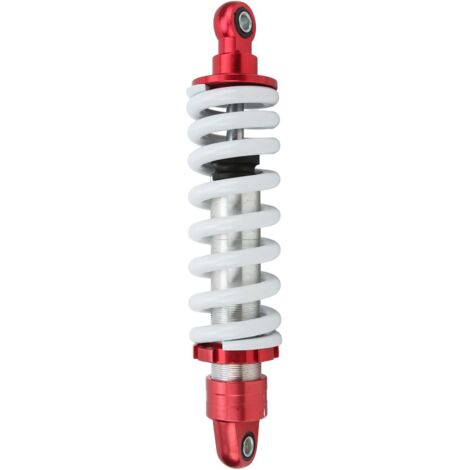 Amortisseur arrière de moto 295mm pression de ressort réglable universel pour véhicules tout-terrain cyclomoteurs VTT.