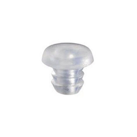 Amortisseur de butée de porte 5 mm plastique transparent HETTICH