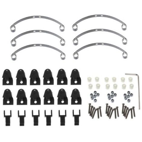 Amortisseur de choc pour plaque d’oreille WPL B14 B16 B24 C14 RC de voiture 1/16