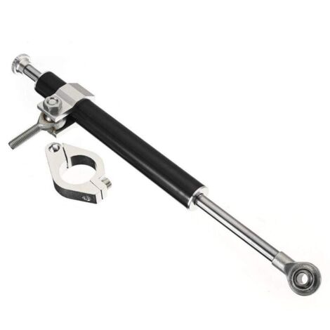 Amortisseur de direction réglable, stabilisateur de moto, amortisseur en titane modifié, stabilisateur de guidon à longue barre en titane