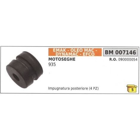 Amortisseur de poignée arrière EMAK tronçonneuse 935 (4 PZ) 007146
