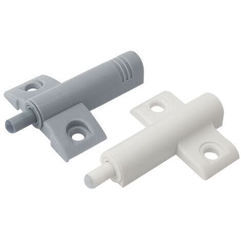 Amortisseur de porte 30x, blanc doux Fermer des amortisseurs pour armoire de cuisine Armoire Tiroirs de porte Boumpons de rapprochement avec vis