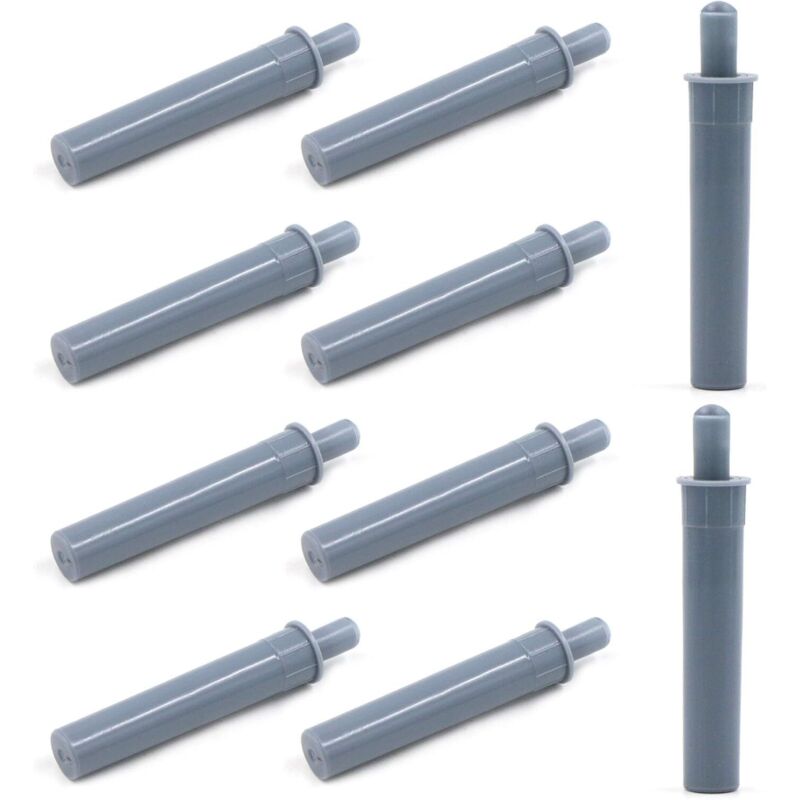 Amortisseur de Porte de Meuble Armoire 10 Pièces plastique Amortisseur Push Système Tampon Pour Portes d'armoire Réduction du Bruit Anti Collision