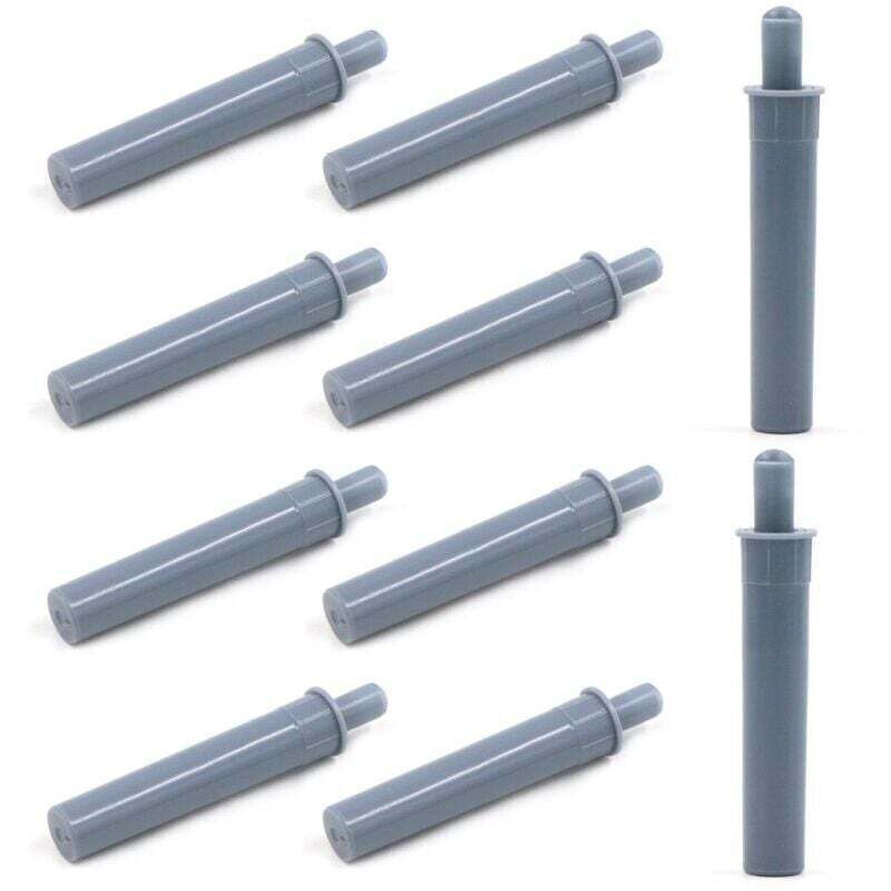 Amortisseur de Porte de Meuble Armoire 10 Pièces plastique Amortisseur Push Système Tampon Pour Portes d'armoire Réduction du Bruit Anti Collision