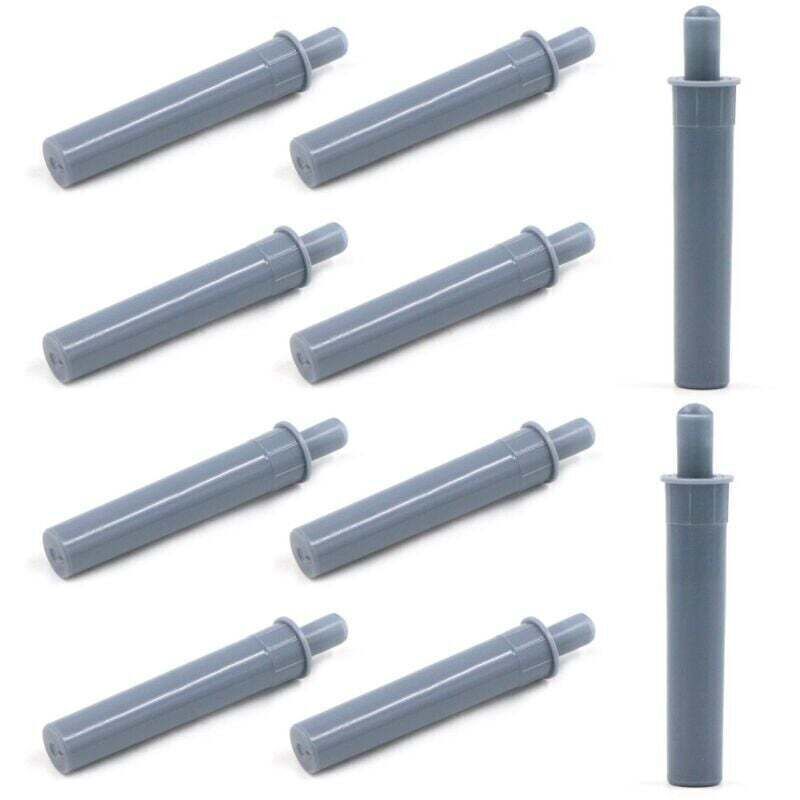 Amortisseur de Porte de Meuble Armoire 10 Pièces plastique Amortisseur Push Système Tampon Pour Portes d'armoire Réduction du Bruit Anti Collision