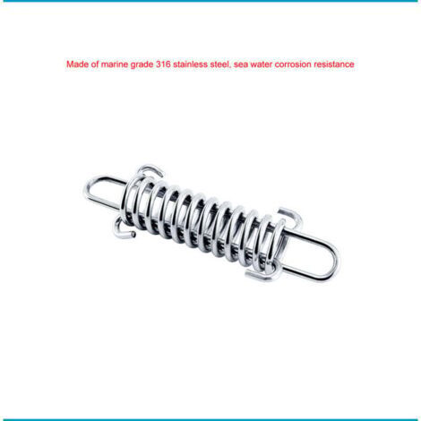 Amortisseur De Tension Pour Câble D'amarrage Bateau En Acier Inoxydable 316 3mm