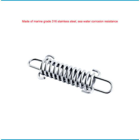 Amortisseur De Tension Pour Câble D'amarrage Bateau En Acier Inoxydable 316 3mm