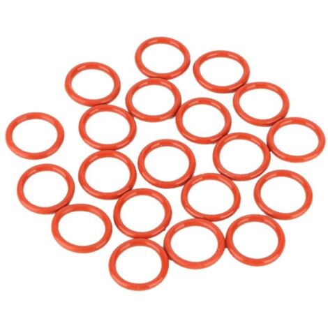 Amortisseur de Tube , anneaux en Silicone d'amortisseur de Tube 20 pièces adaptés pour 12AX7 12AU7 12AT7 12BH7 EL84