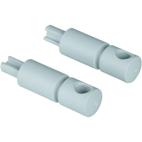 Amortisseur GROHE 49528 pour siège de toilette en céramique de construction avec fonction de fermeture amortie blanc