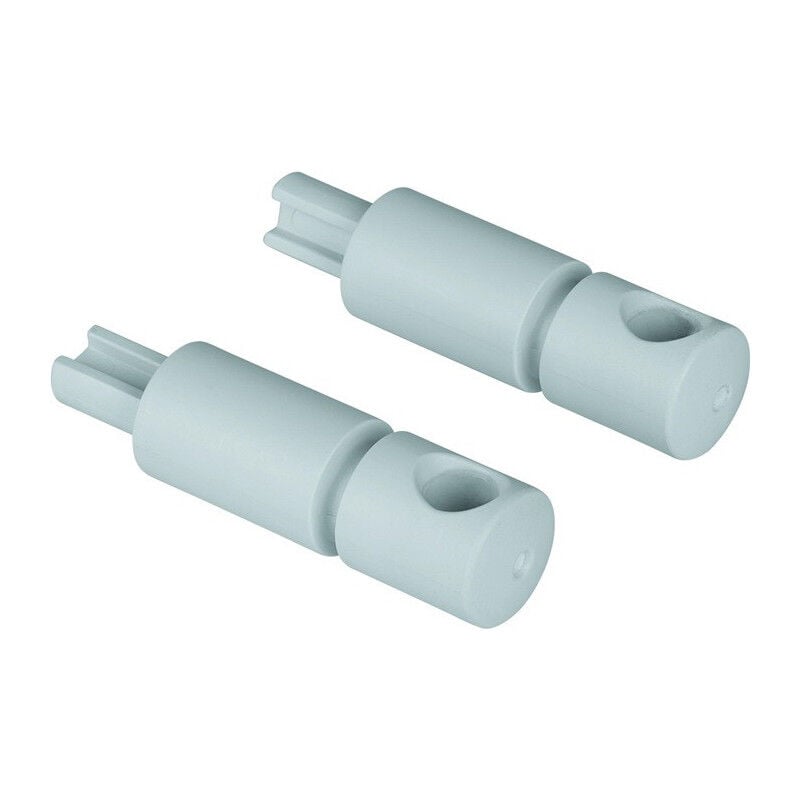 Grohe - Amortisseur 49528 pour siège de toilette en céramique de construction avec fonction de fermeture amortie blanc