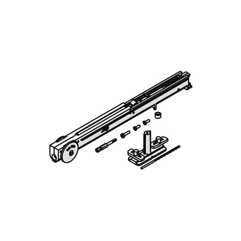 Amortisseur softmove 120 - Décor : Gris Hawa